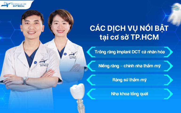 Dịch vụ trồng răng Implant tại nha khoa Lạc việt Hồ Chí Minh